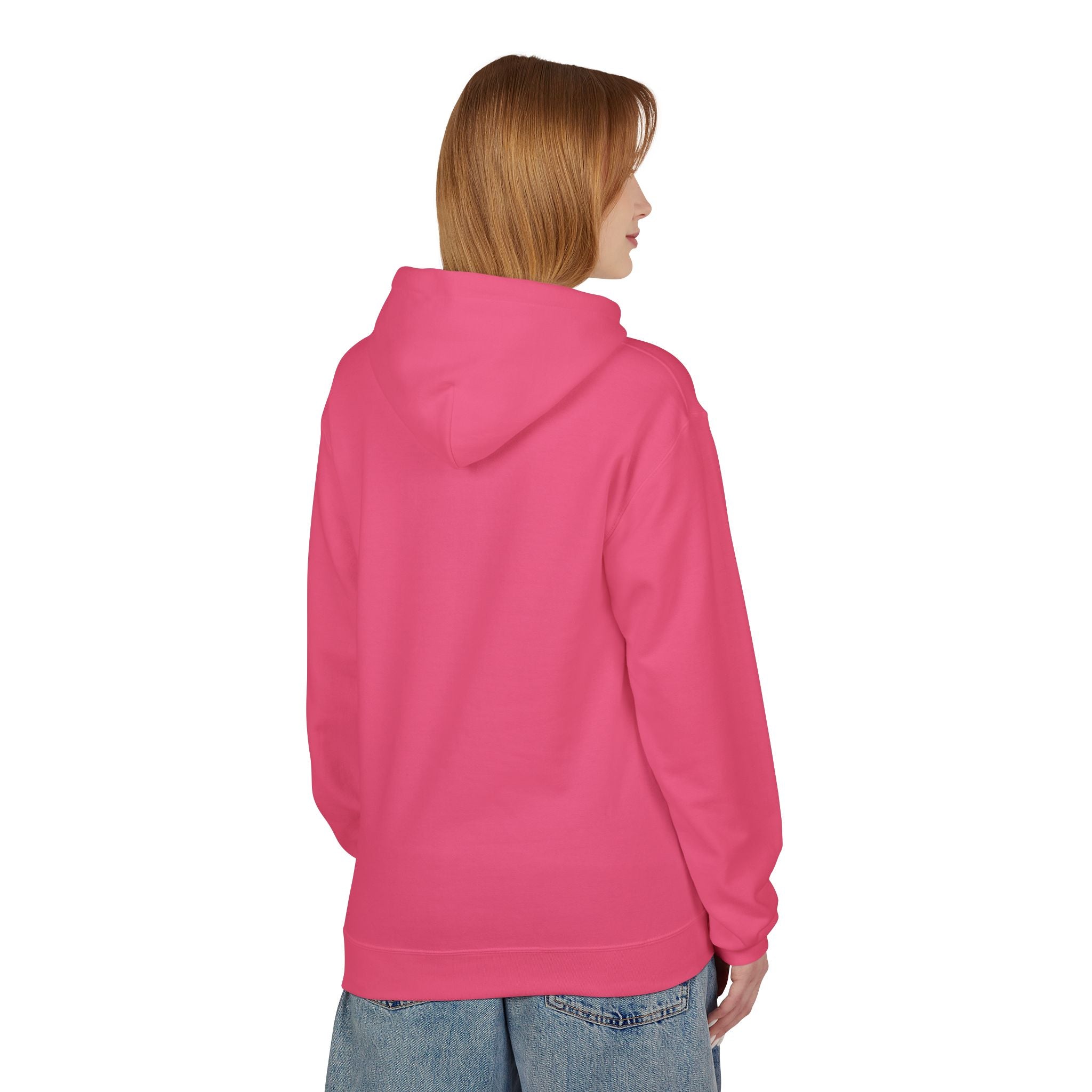 Feral Brand Logo Unisex Midweight Softstyle Fleece Hoodie