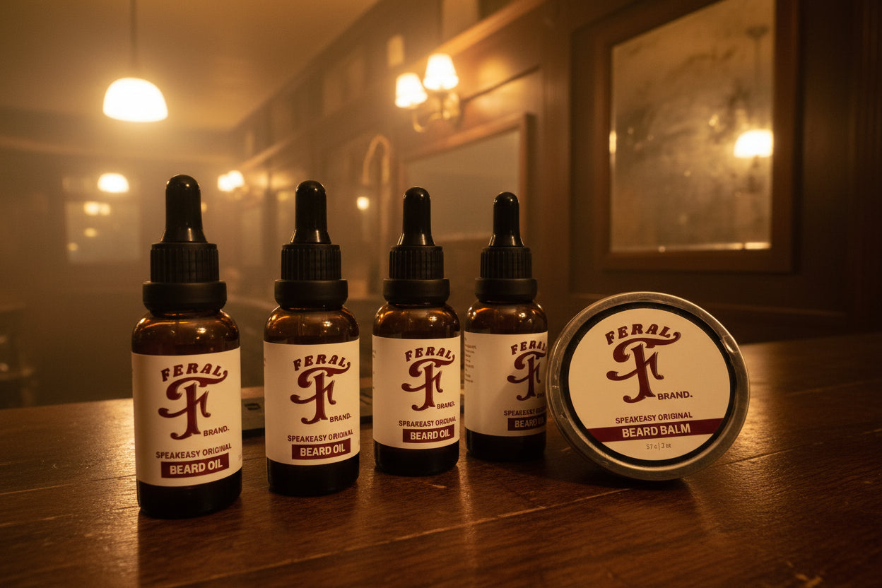 Feral Brand Speakeasy - Original Beard Balm